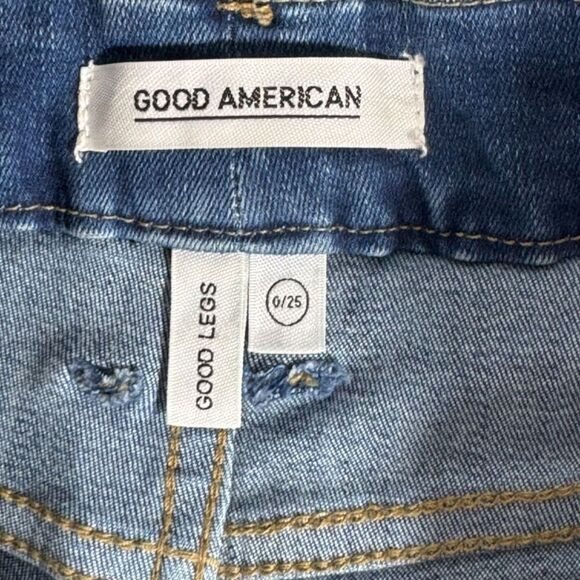 Good American Good Legs Skinny Jeans Sz 25 - Picture 6 of 9